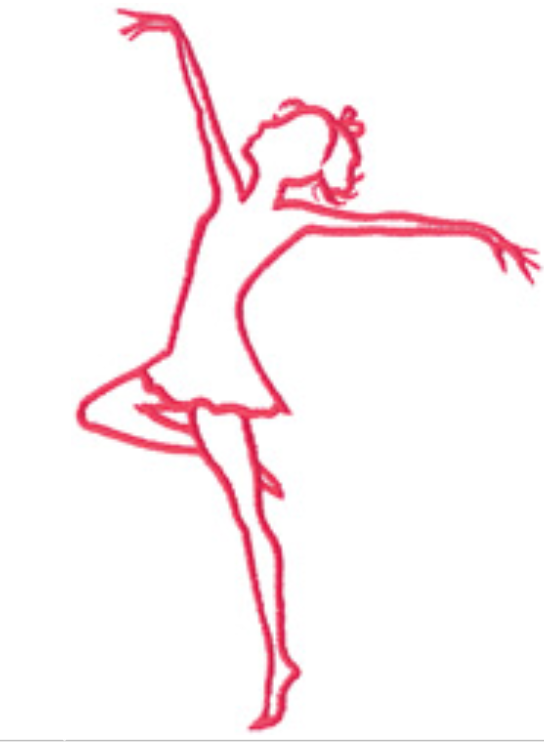 Danseuse stylisée